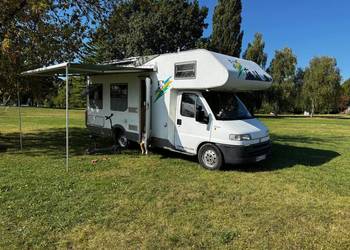 Spredam kemper Fiat Traveller 585 1995 190t.km solar tualeta  6-osobowy hak