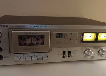 Deck,magnetofon TELEFUNKEN TC 450-srebrny