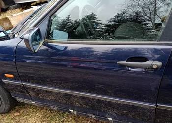 Drzwi lewe przód przednie BMW E46 2000r dunkeblau