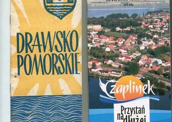 Drawsko Pomorskie Pojezierze Drawskie Jezioro Drawskie Plan miasta 6 sztuk