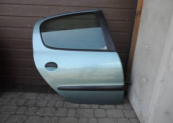 DRZWI PRAWY TYŁ PEUGEOT 206 5D HB