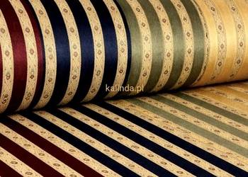 Tkanina tapicerska pluszowa Bari Pasy