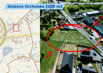 Gniezno Orcholska 2MN/U + pozwolenie na budowę