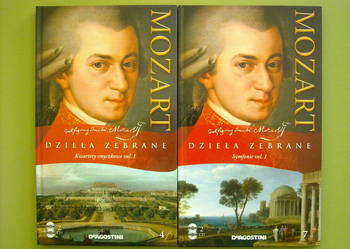 Mozart Dzieła Zebrane 4-7 CD