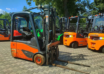 Wózek widłowy elektryczny Linde E16-02 1,6 t hilo 3,14 m| pozycjoner|2019
