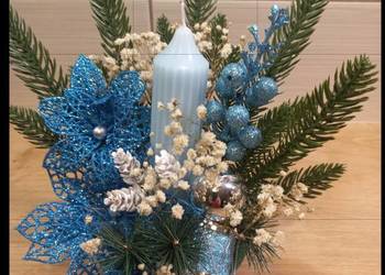 Stroik bożonarodzeniowy na stoł