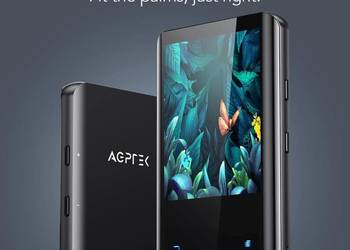 AGPTEK Odtwarzacz MP3 32 GB, Bluetooth 5.0 z o przekątnej 2,4 cala zamow