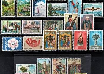 ANDORRA 1963-1998 MNH**- KOLEKCJA!