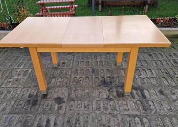 Stół do jadalni duży rozkładany składany ława stolik 120-160 cm