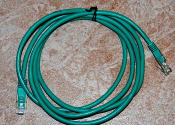 Patchcord ekranowany CAT.6 1,8m kolor FV
