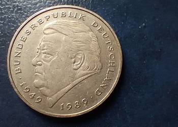 Stare monety 2 marki 1992 G Niemcy