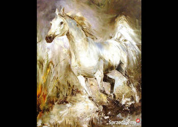 Kowalik - Koń - 60x70cm Obraz Olejny