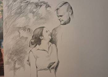 Rysunek portret na zamówienie