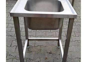 ZLEW GASTRONOMICZNY 1 KOM - PLASTMET - 60/60/85 CM - M.N