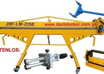 Zaginarka, giętarka ZRF-LM 2250/1,0 mm DACHDECKER
