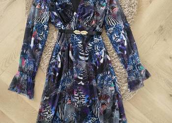 Sukienka z Siateczki asymetryczna