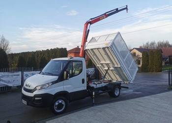 Daily 35C15 Kiper HDS Fassi dzwig 3.0-150KM wywrotka Hak 35-150