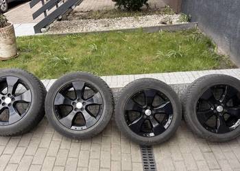 KOMPLET: Felgi Aluminiowe SUBARU 17" + Opony Zimowe FULDA 225/55R17