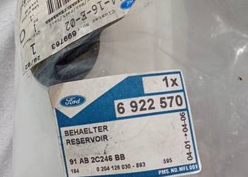 6922570 Ford Zbiorniczek płynu hamulcowego Escort MK6 MK7 nowy pompa bosch