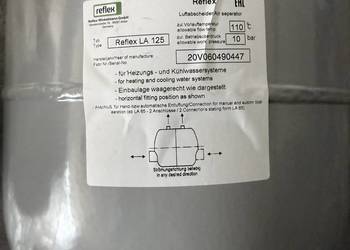 Separator powietrza Reflex LA 125