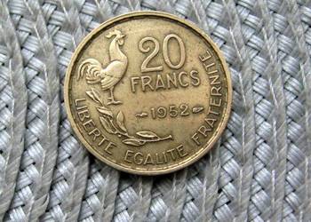Francja 20 Frank 1952r
