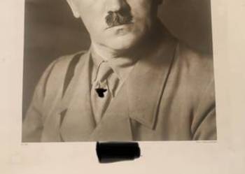 Tytuł: Oryginalny duży portret historyczny Adolf Hitler - Photo Hoffmann Mü