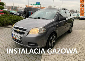 Chevrolet Aveo LPG, benzynka, klimatyzacja, centralny, el. szyby + lusterk…