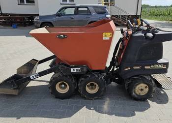 Wozidło samozaładowcze Ditch Witch R300 koparka łańcuchowa