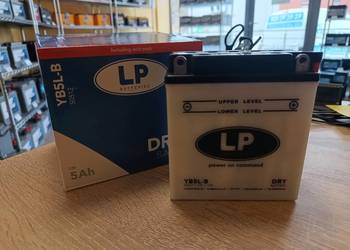 Akumulator motocyklowy Landport YB5L-B 12V 5Ah 60A P+