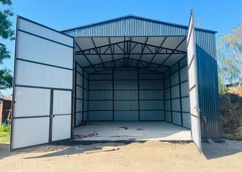 DUŻA HALA - Garaż Blaszany RAL - Konstrukcja|Wiata Blaszana  - ESSTAL-