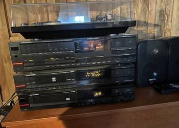 Wieża Vintage Grundig V8400 MK II, T 8300, CD 8150 SUPER STAN