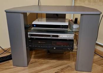 Szafka rtv telewizyjna pod telewizor rogowa narożna