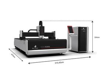 Wycinarka laserowa fiber 2000W – BLINK BL3015L (pojedynczy stół 3015)