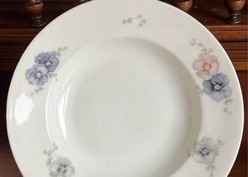 Talerz do zupy. Bratki. Rosenthal. Bavaria. Thomas. 1923- Talerz do zupy. Bratki. Rosenthal. Bavaria. Thomas. 1923-