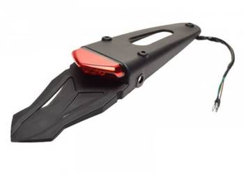 LAMPA TYŁ LED Z BŁOTNIKIEM CROSS ENDURO UNIWERSALNA E24