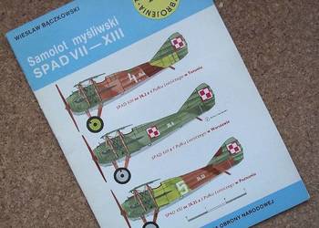[W] Samolot myśliwski Spad VII-XIII. Bączkowski TBiU