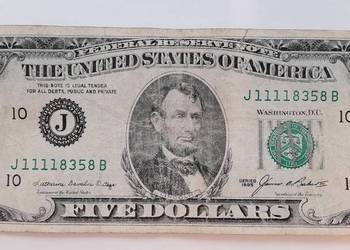 5 dolarów 1985