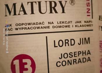 Lord Jim romantyzm analizy literatury księgarnia Praga okazy