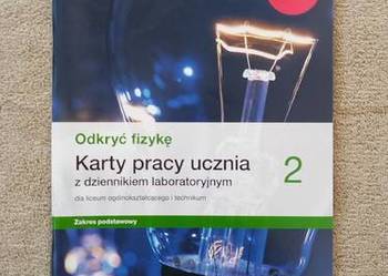 Odkryć fizykę Karty pracy ucznia 2 z dziennikiem laboratoryjnym