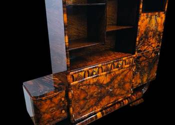 Witryna Art Deco barek antyk