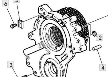 John Deere AUTOPOWR IVT 6820 6920 6920S Hamulec CZĘŚCI AL159833