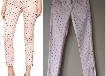 Tommy Hilfiger spodnie damskie r( XS-34 ) 26/32 w groszki