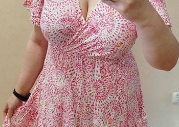 Sukienka wygodna na wiosnę rozmiar 44