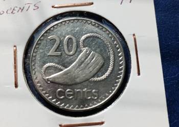 Stare monety 20 cent 1998 Fidzi