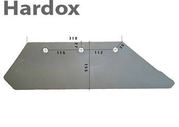 Lemiesz 300hektarów HARDOX 625102/P części do pługa KUHN