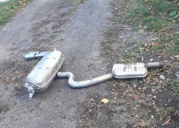 Układ wydechowy tłumik Audi A3 8v Sedan 8V5253181CG 5Q0253411N 5Q6253611AC