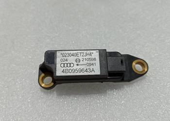 CZUJNIK UDERZENIOWY AIRBAG A6 C5 A8 D2 SENSOR UDERZENIA   4B0959643A