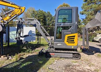 Minikoparka Diggy TE20 Pro+ 2000kg | KUBOTA | Rozsuwane gąsięnnice | Kabina