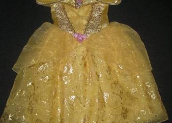 Strój kostium przebranie BELLA PIĘKNA I BESTIA 4 latka 104cm DISNEY