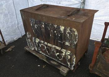 Wanna galwaniczna z podgrzewaniem metalowa 120x60x90